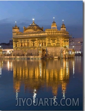 Sikh Golden Temple of Amritsar, Punjab, India