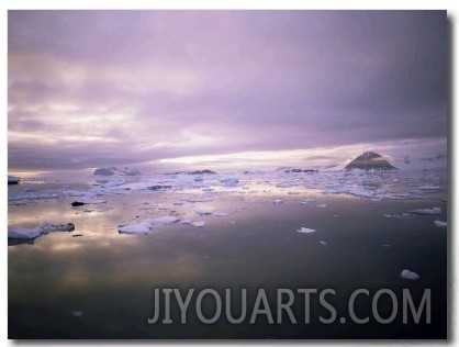 Evening Light, Antarctica, Polar Regions