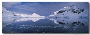 Ice Melting in the Water, Paradise Bay, Antarctica