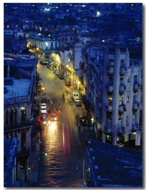 Chinatown at Night, Havana, Cuba