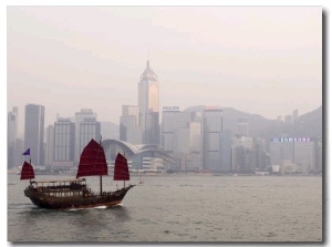 Chinese Junk, Hong Kong, China