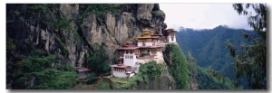 Monastery on a Cliff, Taktshang Monastery, Paro, Bhutan