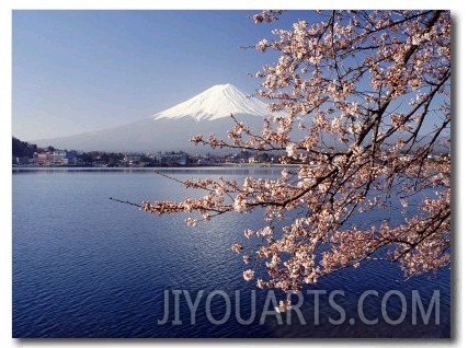 Mount Fuji, Lake Kawaguchi, Japan