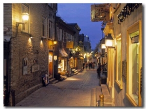 Rue de Petit, Champlain, Quebec City, Quebec, Canada