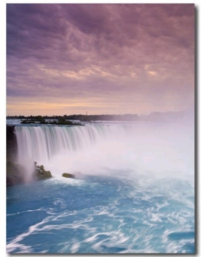 Waterfall at Niagara Falls, Ontario, Canada