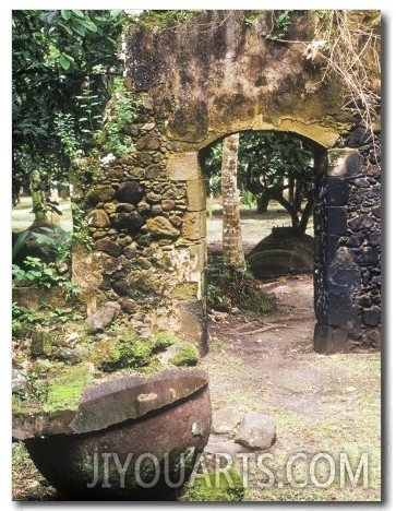 Old French Sugar Mill, Anse Chastanet Resort, Souffriere, St. Lucia, Caribbean