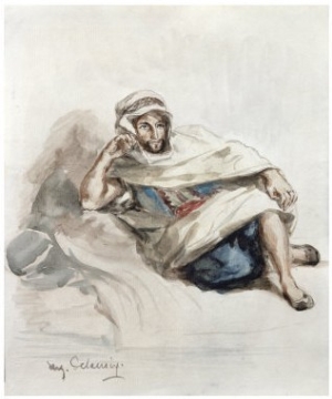 Seated Arab