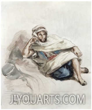 Seated Arab