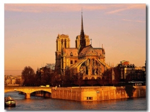 Morning Light on Notre Dame, Paris, France