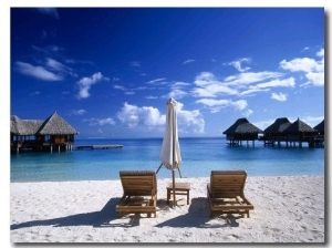 Beach Chair, Bora Bora Nui Resort, Motu Toopua