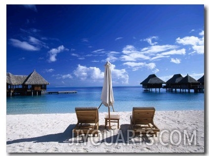 Beach Chair, Bora Bora Nui Resort, Motu Toopua