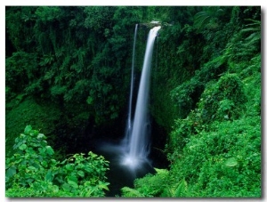 Fuipisia Falls on the Mulivaifagatola River, Atua, Samoa, Upolu