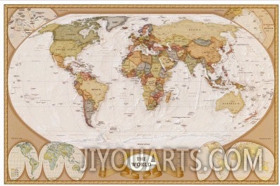 World Antique Map