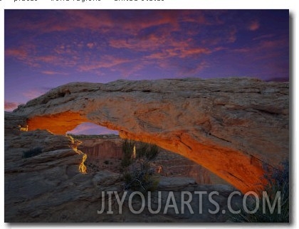 Sunrise at Mesa Arch in Canyonlands National Park, UT