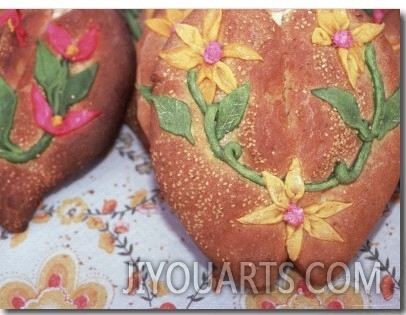 Day of the Dead Bread, Abastos Market, Oaxaca, Mexico