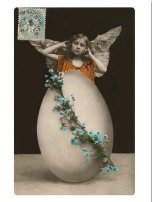 Cherub with Egg