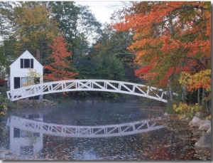 Foot Bridge, Mount Desert Island, Maine