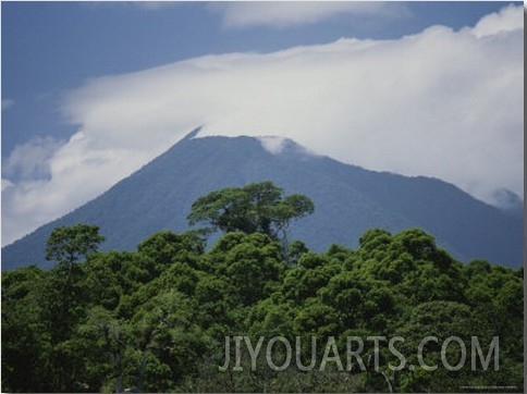 Rain Forest and Mountain Landscape, Costa Rica