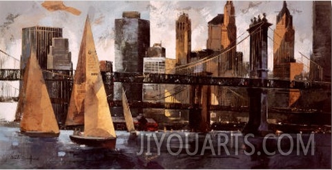 Sailboats in Manhattan II