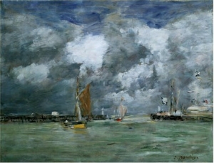 Trouville at High Tide, 1892 1896