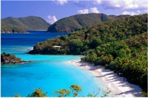 Trunk Bay Beach, St John, US Virgin Islands