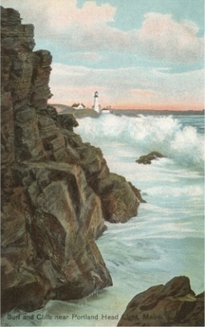 Surf and Cliffs, Portland, Maine