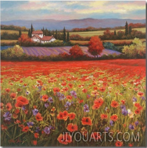 Poppy Pastures I