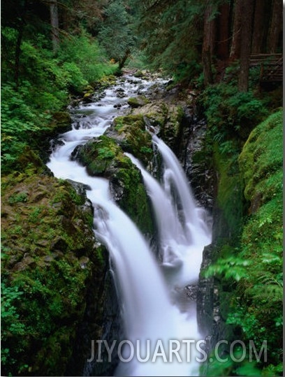 Sol Duc Falls Olympic National Park, Washington, USA