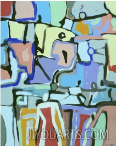 Abstract Crowd