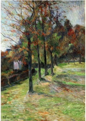 Road in Rouen, II, 1885