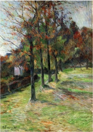 Road in Rouen, II, 1885