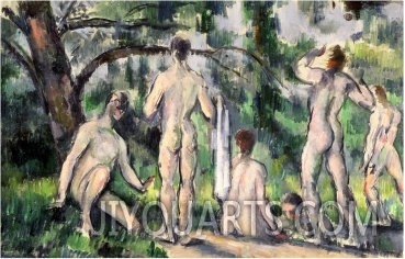 Study of Bathers, circa 1895 98