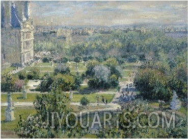 View of the Tuileries