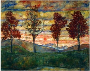 Four Trees, 1917