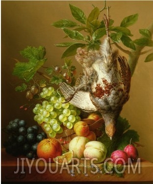 Still Life with Fruit and a Dead Partridge