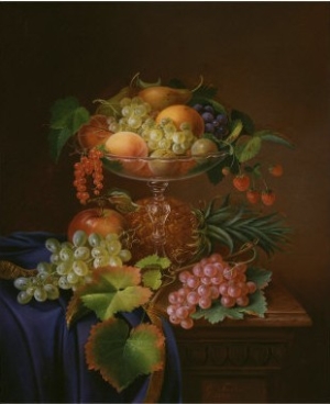 Still Life with Fruit. Forster, 1870