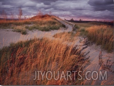 Sleeping Bear Dunes National Lakeshore is Located on the Northeast Side of Lake Michigan