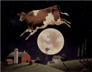 Cow Jumps Over Moon