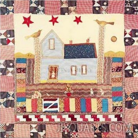 Applique Crib Quilt