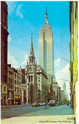 Fifth Avenue Street Scene, New York City, New York