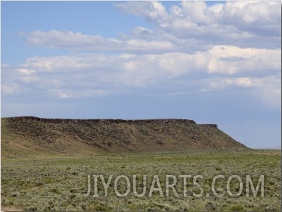 Basalt Capped Mesa, Southeast Oregon, USA