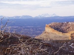 Pueblo Ruins in Mesa Verde, Mesa Verde National Park, Colorado, USA