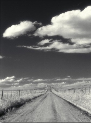 Countryside with Road Horizon