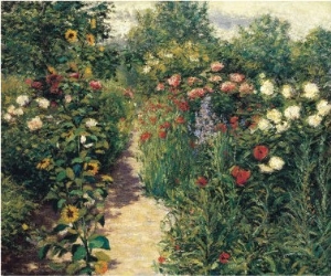 Garden at Giverny, c.1890