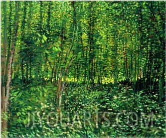 Woods and Undergrowth, c.1887