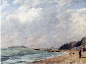 A View of Osmington Bay, Dorset, Looking Towards Portland Island