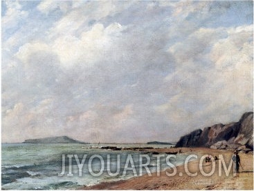 A View of Osmington Bay, Dorset, Looking Towards Portland Island