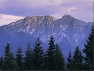 Mount Giewont and Zakopane, Tatra Mountains, Poland, Europe