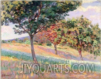 Orchard at St. Cheron, 1893