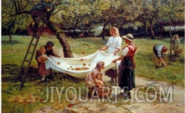 The Apple Gatherers, 1880